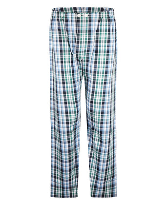 Derek Rose Flannel Pyjama Set | Blauw
