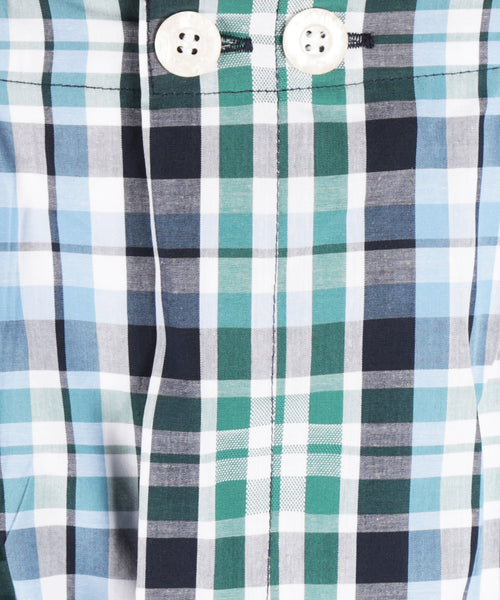 Derek Rose Flannel Pyjama Set | Blauw