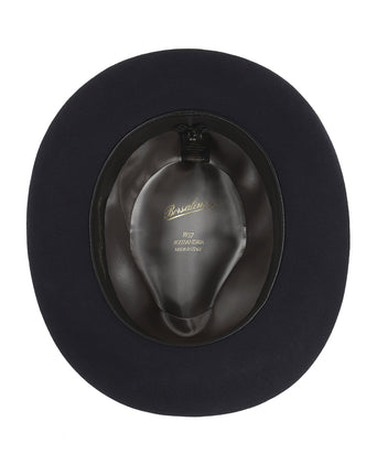 Italiaanse Fedora Hoed | Navy Blauw