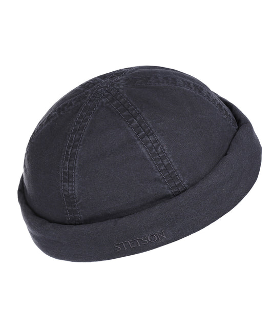 Docker Delave Bio-Baumwolle | Marineblau