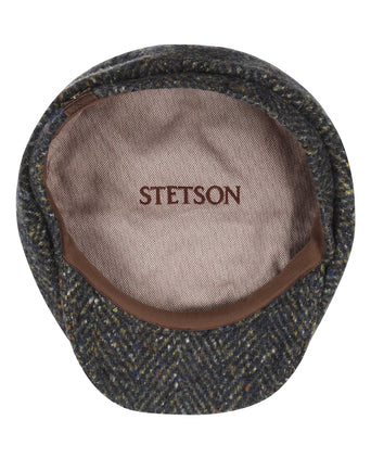 Stetson Hatteras Herringbone WV | Blauw