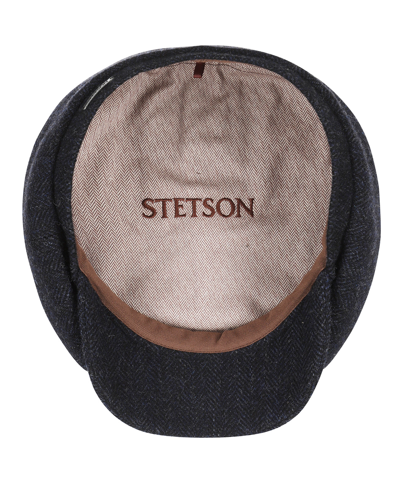 Hatteras Wool Herringbone | Donkerblauw Herringbone
