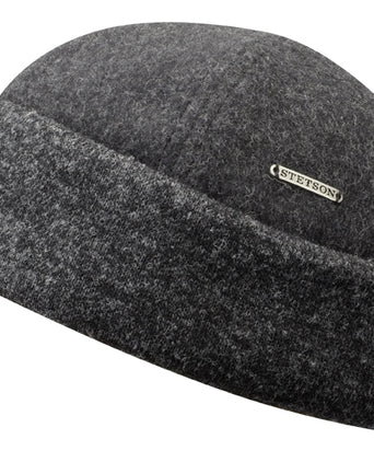 Stetson Docker Wool/Cashmere | Antraciet Grijs