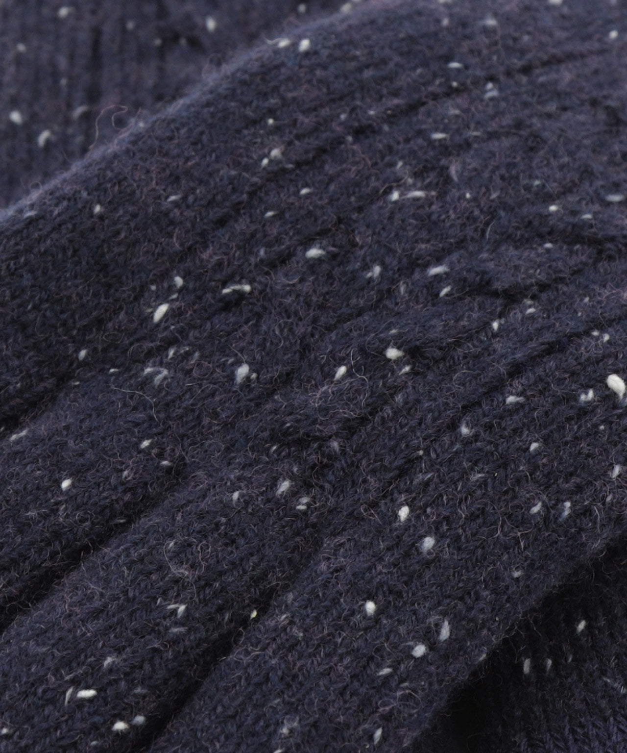 Zopfstrickhandschuh | Marineblau