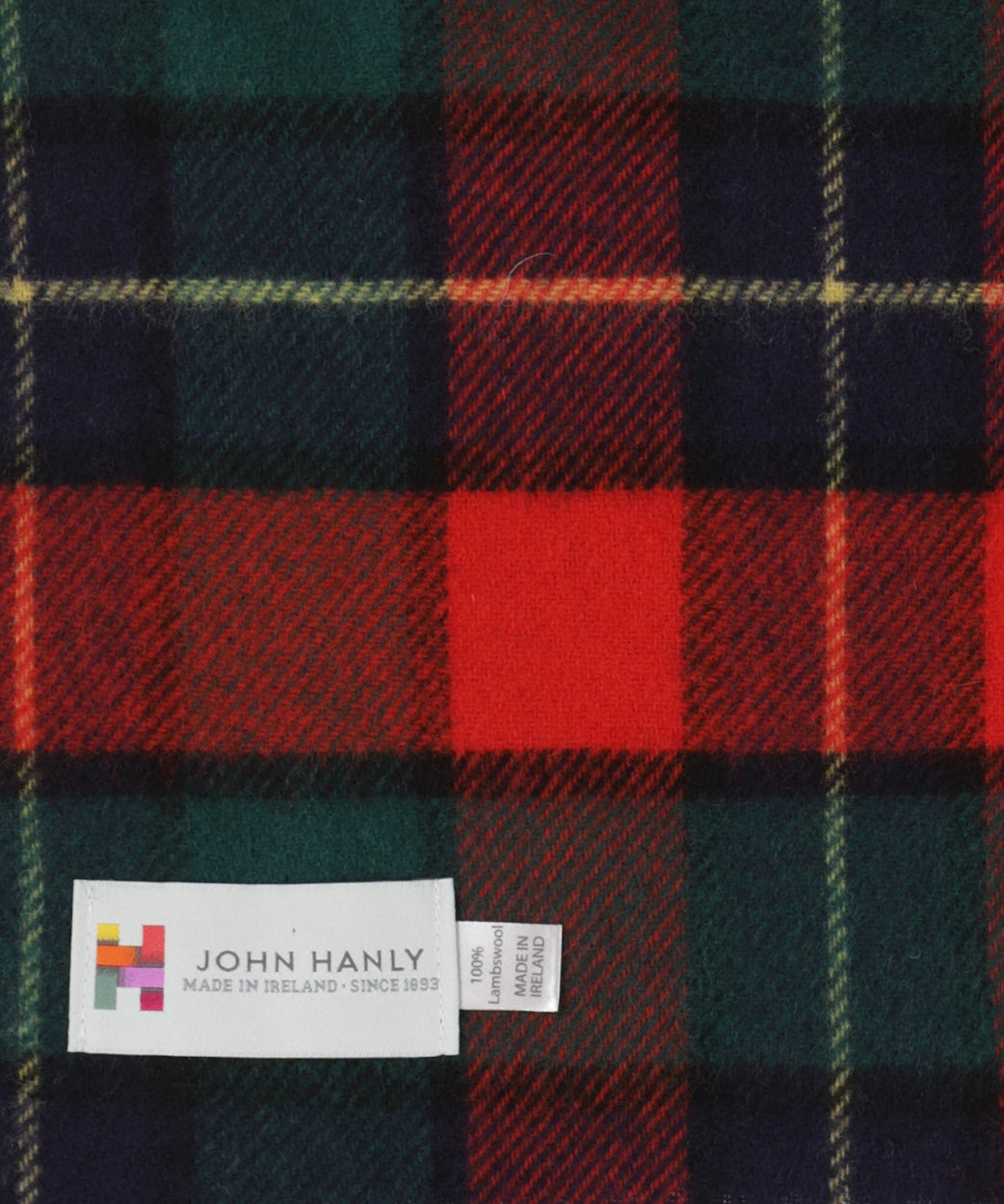 Checked Lambswool Scarf | Kilgore Tartan