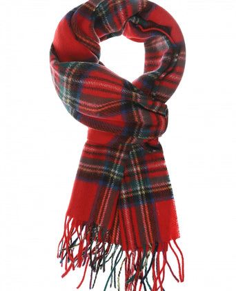 Lamswollen Sjaal Ruit | Royal Stewart
