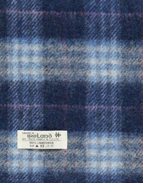 Lange Lamswollen ruit sjaal | Red Green Check