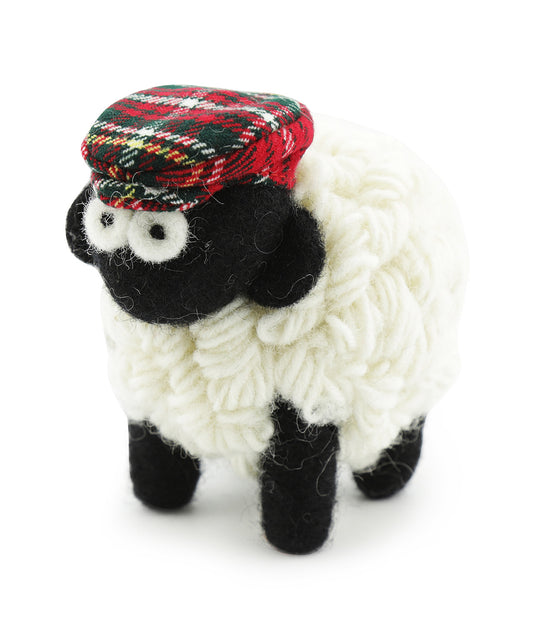 Gestricktes Schaf mit Mütze | Design