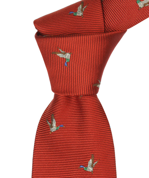 Seidenkrawatte | Braun