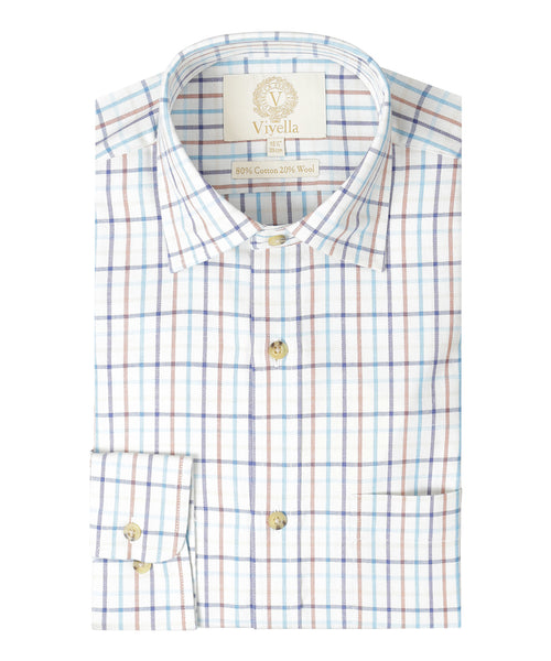 Viyella Shirt | Blauw