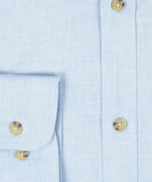 Viyella Shirt Button Down | Blauw