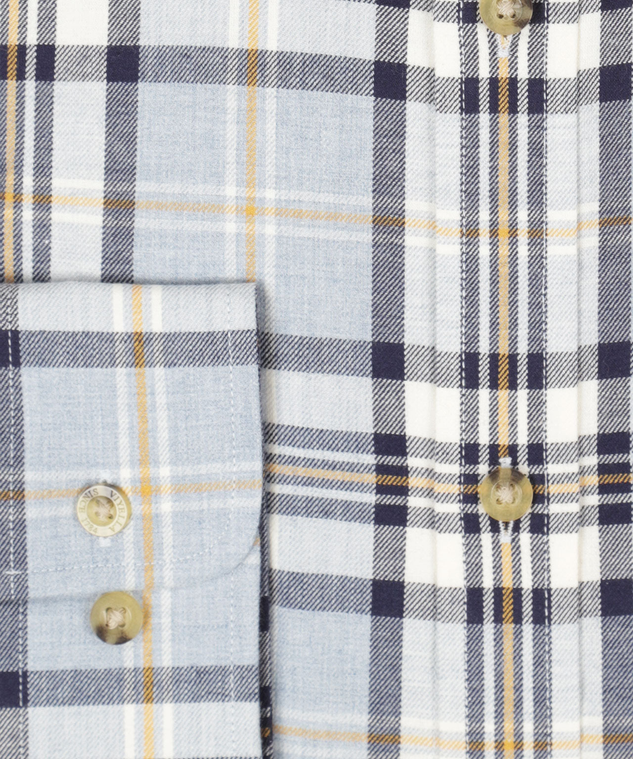 Viyella Shirt Button Down | Blue