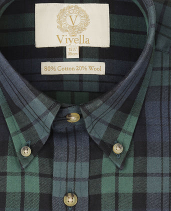 Viyella Button-Down-Hemd | Blackwatch