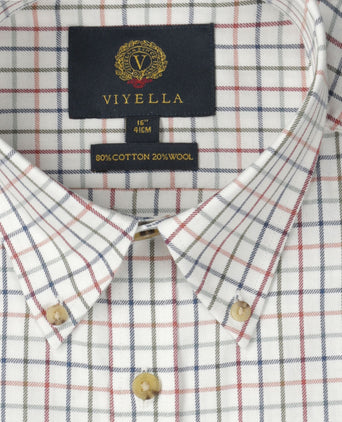 Viyella Hemd mit Knopfleiste | Braun