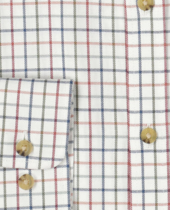 Viyella Hemd mit Knopfleiste | Braun