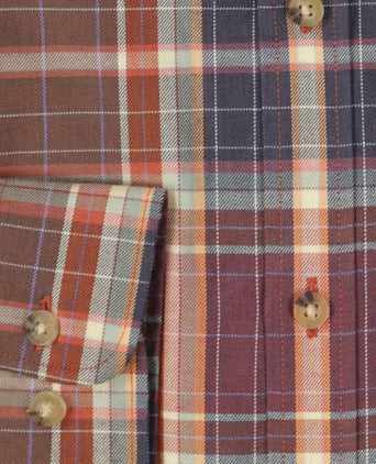 Viyella Hemd mit Knopfleiste | Rot