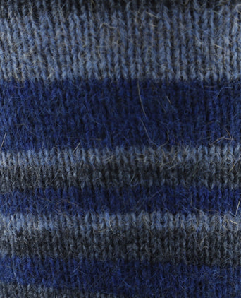 Mini Striped Sock | Blauw