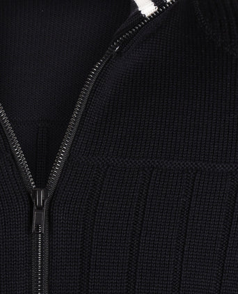 Saint James Vest Calypso | Navy Blauw