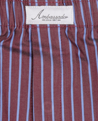 Boxershort organisch katoen | Bordeaux Rood