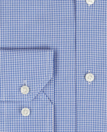 Shirt Classic Dress | Blauw