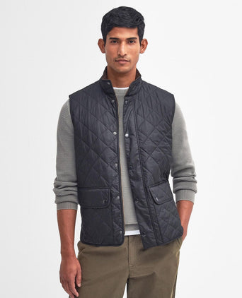Barbour New Lowerdale Weste | Marineblau