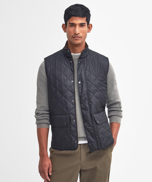 Barbour New Lowerdale Gilet | Navy Blauw