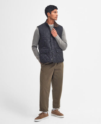 Barbour New Lowerdale Gilet | Navy Blauw