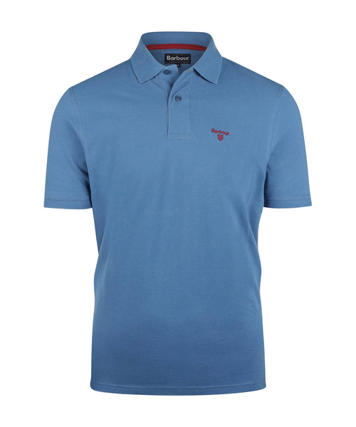 Barbour Lightweight Sports Polo | Blauw