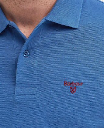 Barbour Lightweight Sports Polo | Blauw