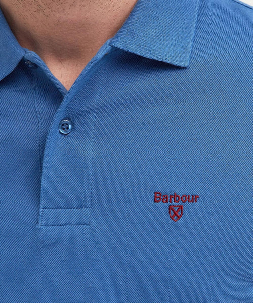 Barbour Lightweight Sports Polo | Blauw