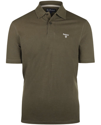 Barbour Lightweight Sports Polo | Groen