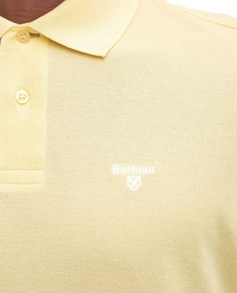 Barbour Lightweight Sports Polo | Geel
