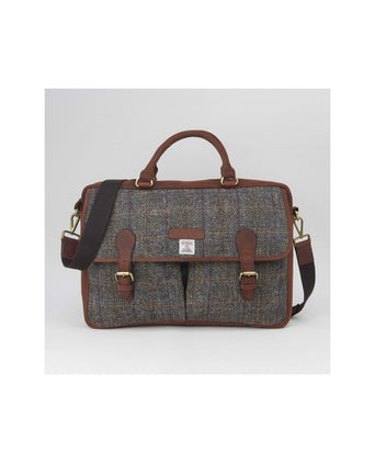 Harris Tweed Briefcase | Bruin