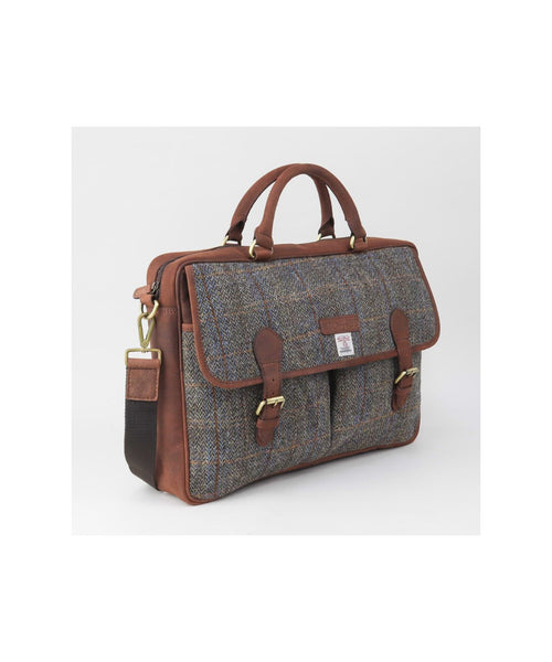 Harris Tweed Briefcase | Bruin
