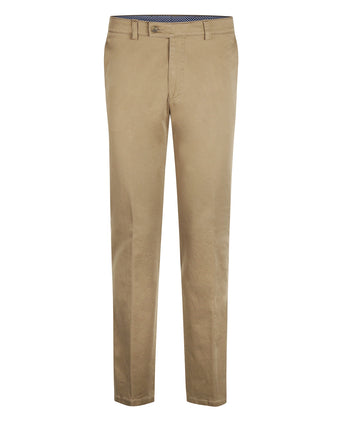 Pantalon Leeds Katoen | Bruin