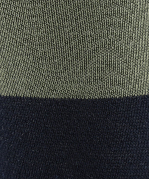 Barbour sok colour block 2-pack | Blauw