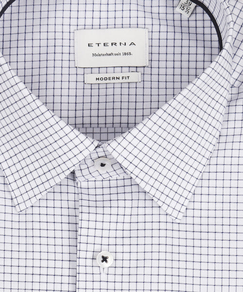 Eterna Shirt Modern Fit | Blauw