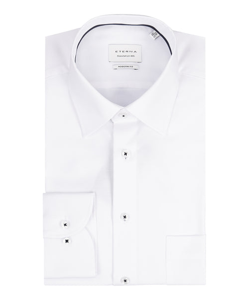 Eterna Shirt Modern Fit | Wit