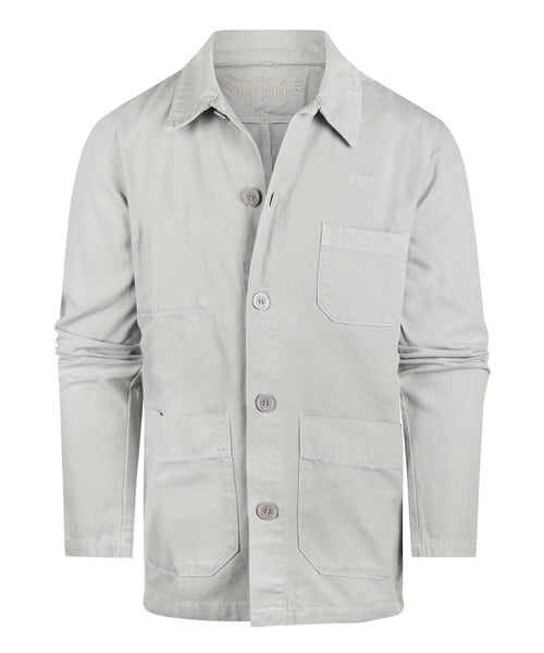 Saint James Sirocco Overshirt | Grijs