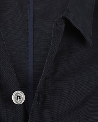 Saint James Sirocco Overshirt | Navy Blauw
