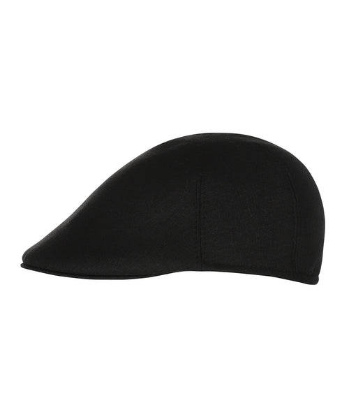 Soft Cap 100% Linnen | Zwart