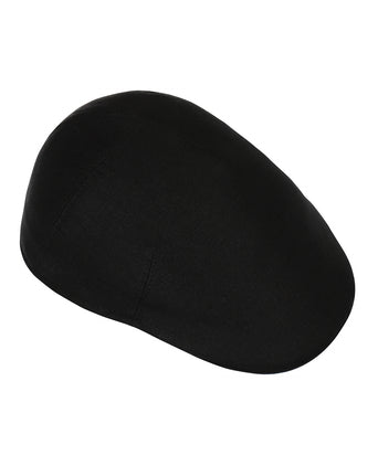 Soft Cap 100% Linnen | Zwart