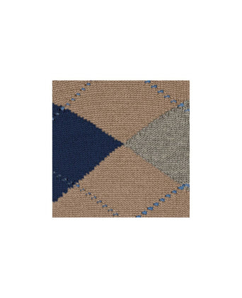 Burlington Edinburgh Heren Sokken | Bruin