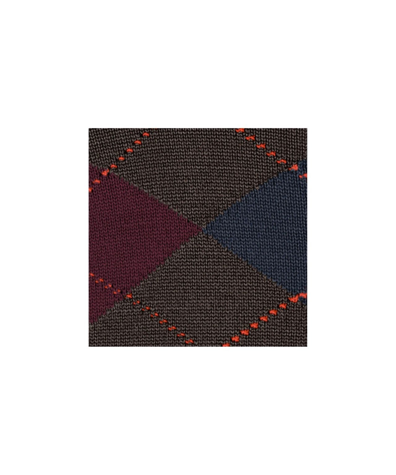 Burlington Edinburgh Herrensocken | Braun