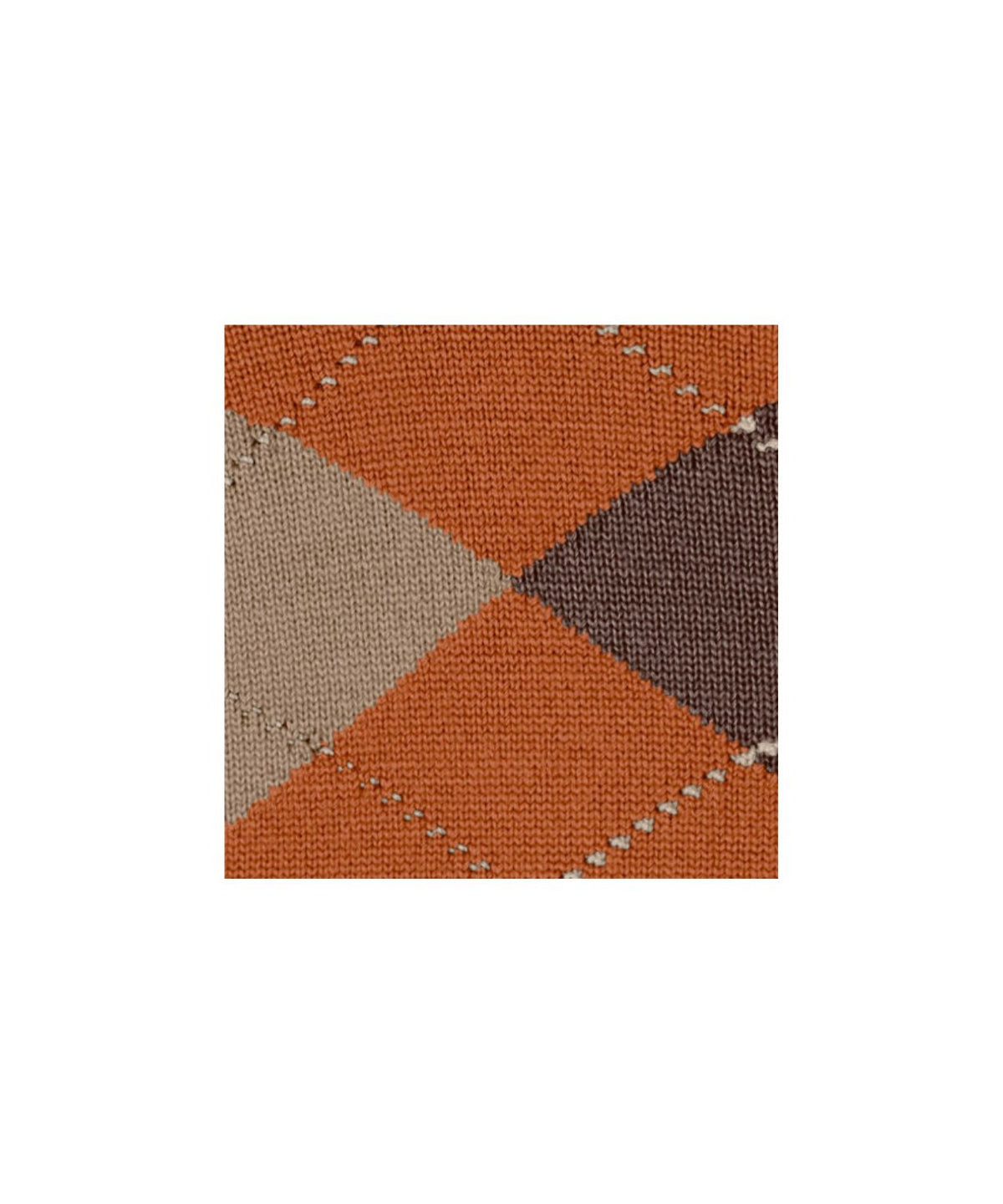 Edinburgh Sok | Marigold diamond check