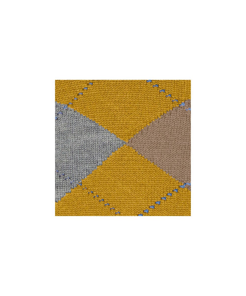 Burlington Edinburgh Heren Sokken | Geel