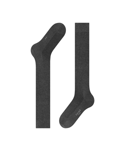 Falke Tiago Herren-Kniestrümpfe | Anthrazit Mel.