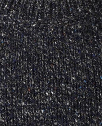 Fisherman Ronde Hals Pullover | Blauw