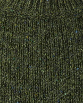 Fisherman Ronde Hals Pullover | Groen