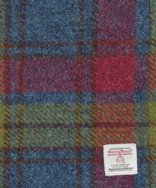 Harris Tweed Scarf | Blauw